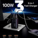 100W GaN USB-C PD Fast Charger – QC3.0 & PPS (UK/EU/KR)