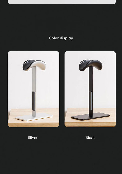 Aluminium Headphone Stand for AirPods Max — Detachable, Auto‑sleep, Anti‑slip Pad
