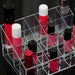 Acrylic 24-Grid Lipstick & Makeup Organiser Display Rack (Large)
