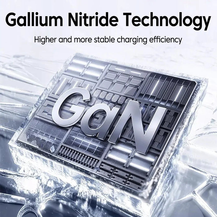 45W PD GaN USB‑C Charger with AI Touch Display — USB‑C PD for iPhone & Android (EU/UK/US)