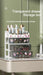 PP 5-Layer Drawer Makeup Storage Box – Multi-layer Cosmetic Organiser (White / Pink)