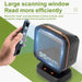 TD-X1-1100 Desktop Hands-free 1D/2D Barcode Scanner — Flat, High-speed Reader