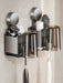 Suction-Cup Toothbrush Holder with Squeezer and Mouthwash Cup — Perforation-Free