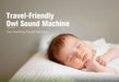 Owl Portable White Noise Machine for Baby — 30 Sounds, Cry Sensor, Night Light, Rechargeable