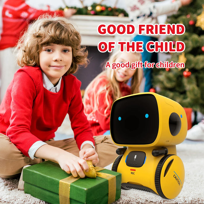 Interactive Robot Toys for Kids English Version Smart Talking Robot with Voice Controlled Touch Sensor Gift for kids Boys  Girls