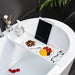 Retractable Bathtub Storage Rack — Expandable Bath Tray & Towel Shelf