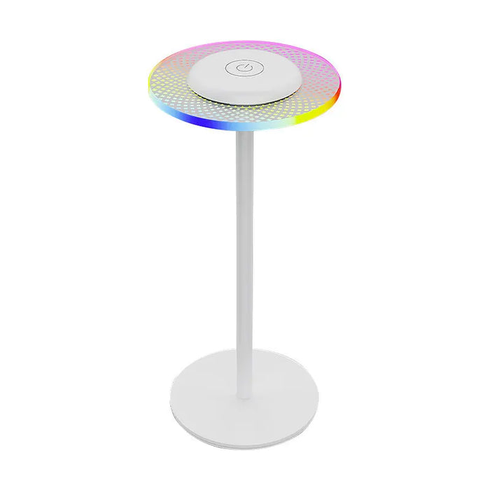 RGB Color Changing Lamp - Cordless DIY Dimmable Desk Light with Touch Control - Ideal for Dinner, Patio, and Bedroom Settings