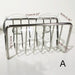 Multifunctional M‑Shaped Sponge Holder — Kitchen Sink Caddy Organizer, Rustproof Iron Sponge Caddy