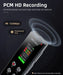 64GB Digital Voice Recorder — Voice‑activated PCM HD, USB‑C, 1536kbps