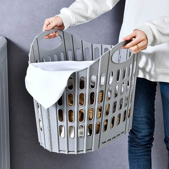 Modern Foldable Laundry Hamper – High-capacity Portable Laundry Basket for Home & Bathroom