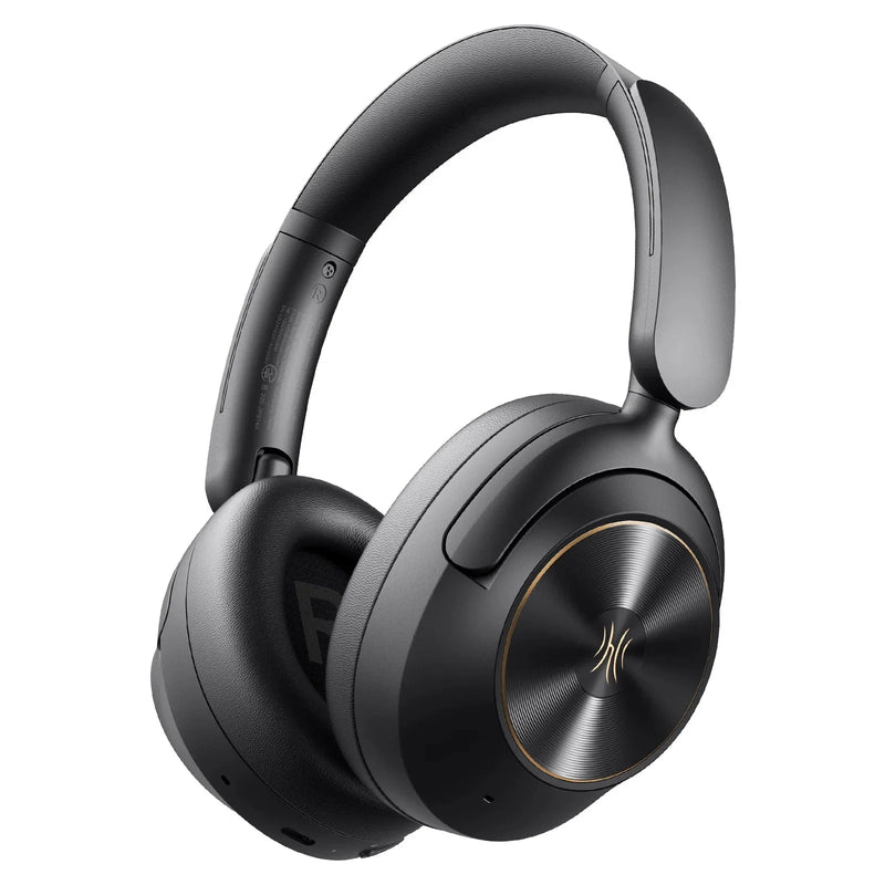 Focus A6 - ANC Wireless Bluetooth 6.0 Headphones, 48dB Hybrid Active Noise Cancelling, Over Ear, Hi-Res Audio, LDAC, Bui