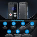 Digital Voice Recorder — Voice-Activated Dual Mic, TF Card Support & Long-Play Recording