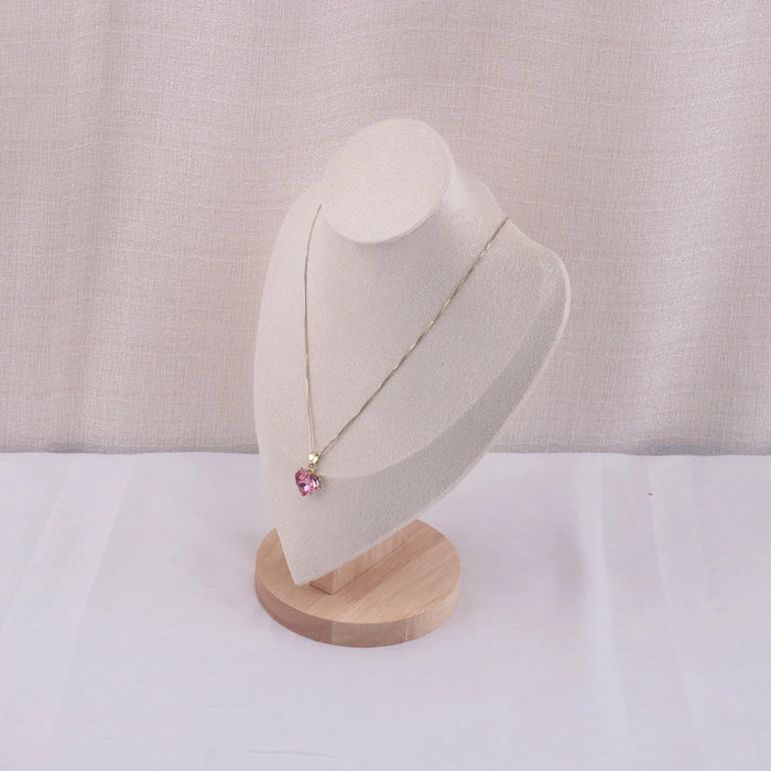Velvet Necklace Display Bust – Pendant Organiser Stand (S/M/L)