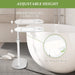Bamboo Bathtub Side Tray – Height Adjustable Freestanding Bath Caddy