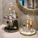 Metal Makeup Organiser – Multi-Shelf Cosmetic Storage for Vanity & Bathroom