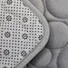3-piece Microfibre Bath Mat Set — Absorbent, Non-slip, Stone Pattern