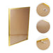 A3 Aluminium Photo Frame (30 x 42 cm) — Gold or Black, Wall or Desktop