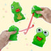 Pinch Frog & Dinosaur Tongue-Out Sensory Fidget Toy – Funny Stress-Relief Gift for Kids & Cats