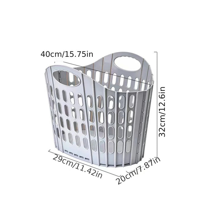 Modern Foldable Laundry Hamper – High-capacity Portable Laundry Basket for Home & Bathroom