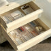 Stackable Acrylic Drawer Organiser — Adjustable Divider Trays for Makeup