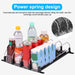 Fridge Drink Organiser — Self‑Sliding Can Dispenser with Locking Design, 3 Rows, Adjustable Width