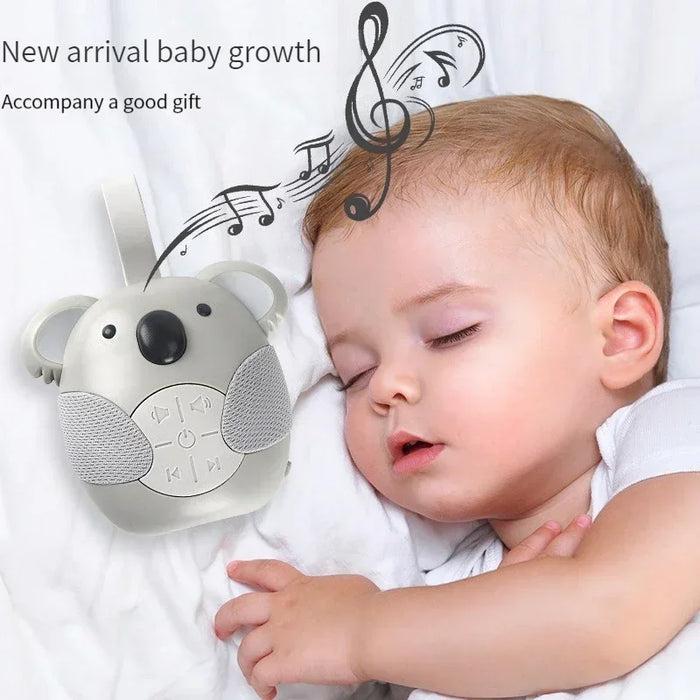 Portable White Noise Machine Baby Soother — 3 White Noise & 2 Light Music (Timed Shutdown)
