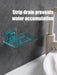 Self‑Adhesive Wall‑Mounted Soap Holder with Drain — Transparent & Colour Options