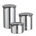 Stainless Steel Airtight Food Storage Jar — 500ml / 900ml / 1400ml, Sealed Canister with Locking Clamp