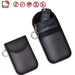 RFID Blocking Car Key Pouch – Carbon Fibre Faraday Fob Case (Black)