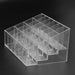 Acrylic 24-Grid Lipstick & Makeup Organiser Display Rack (Large)