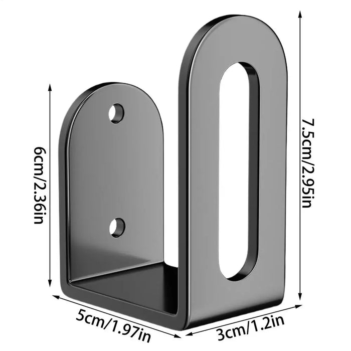 2‑Pack Pot Lid & Cutting Board Holder – Wall & Cabinet Mount