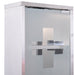 Lockable Wall-Mounted Medicine Cabinet — Safety Glass Door, Silver, 48cm