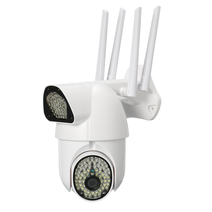 1080P Wireless Wifi IP Security Camera - PIR Alarm, Remote Monitor, 135 LED Light - Ideal for Home Surveillance and Safety