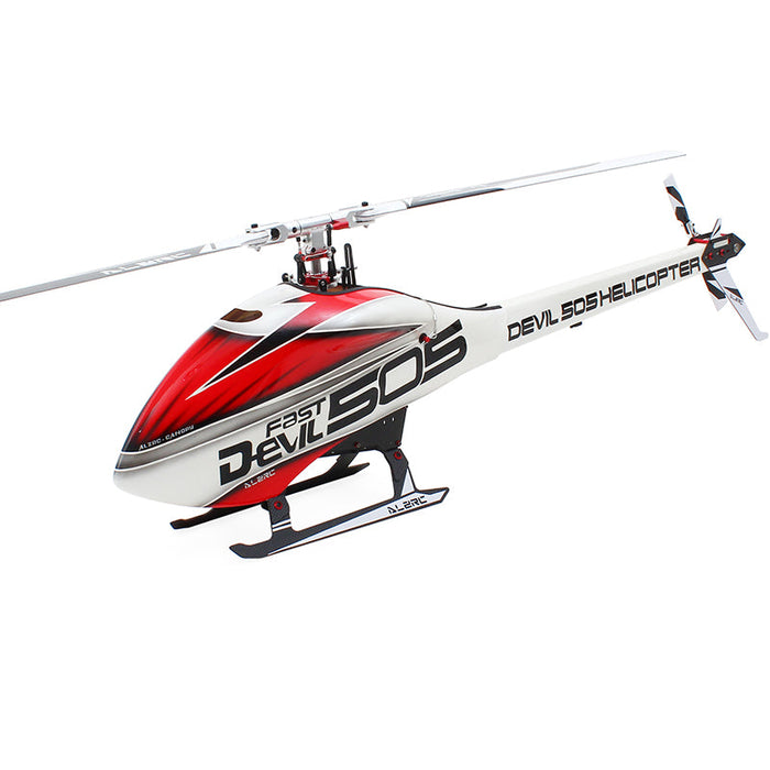 ALZRC Devil 505 FAST - High-Speed RC Helicopter Kit with Advanced Features - Perfect for Hobbyists and Enthusiasts