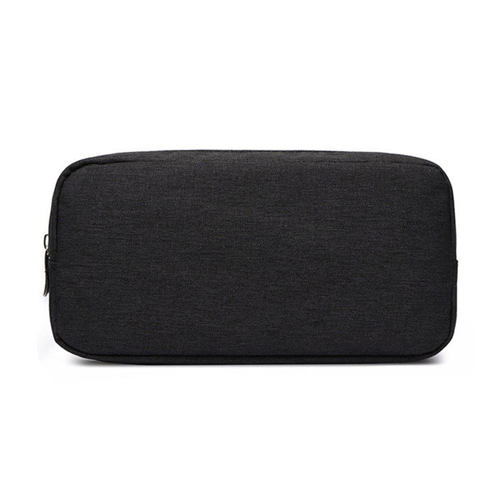 Oxford Cloth Storage Bag - Three-Layer Portable Digital Organizer for Phones, Headphones, Power Banks, Laptop Accessories - Ideal Handbag for Tech Enthusiasts