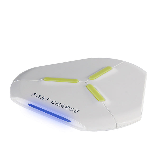 Q500 Wireless Charger Pad - Fast Qi Charging with LED Indicator - Compatible with Samsung S8, iPhone 8, iPhone X
