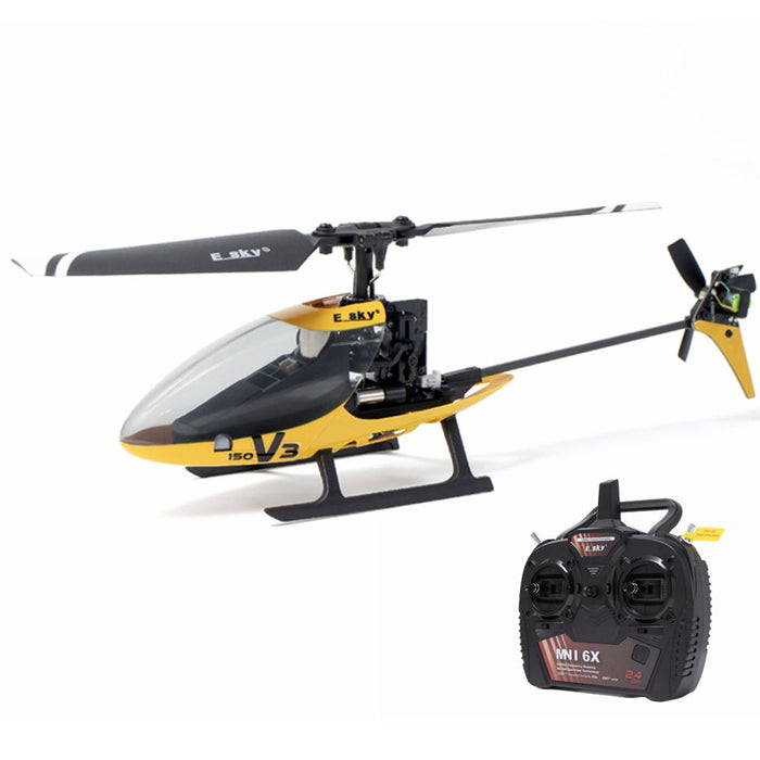 ESKY 150 V3 - 2.4G 4CH 6-Axis Gyro with Altitude Hold & CC3D Flight Controller Flybarless RC Helicopter - Perfect for Beginners and Hobbyists