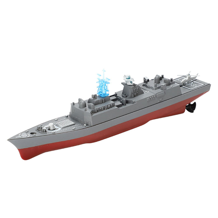 803 2.4G Military RC Model Ship - Remote Control Aircraft Carrier Speedboat Yacht Water Toy - Ideal for Boat Enthusiasts and Kids