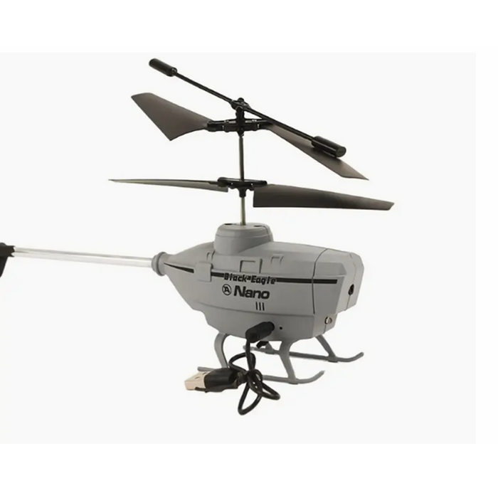 Black Eagle LH-2023 Nano - 2.5CH 6-Axis Gyroscope Obstacle Avoidance Reconnaissance RC Helicopter RTF - Perfect for Beginners and Enthusiasts