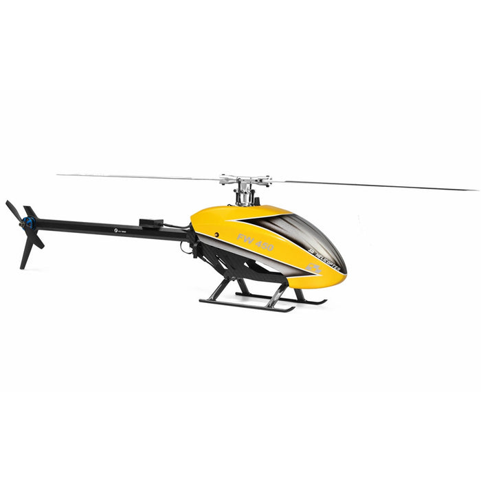 FLY WING FW450 V2.5 - 6CH FBL 3D GPS Altitude Hold One-Key Return RC Helicopter With H1 Flight Control System - Perfect for Enthusiasts and Advanced Pilots