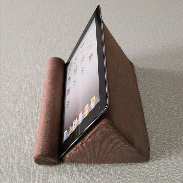 Bakeey 2-In-1 Plush Sponge Stand - Desktop Phone/Tablet Holder, Becomes Universal Stand for iPad Pro 2021 2020, iPhone 13 - Ideal for Online Learning and Live Streaming