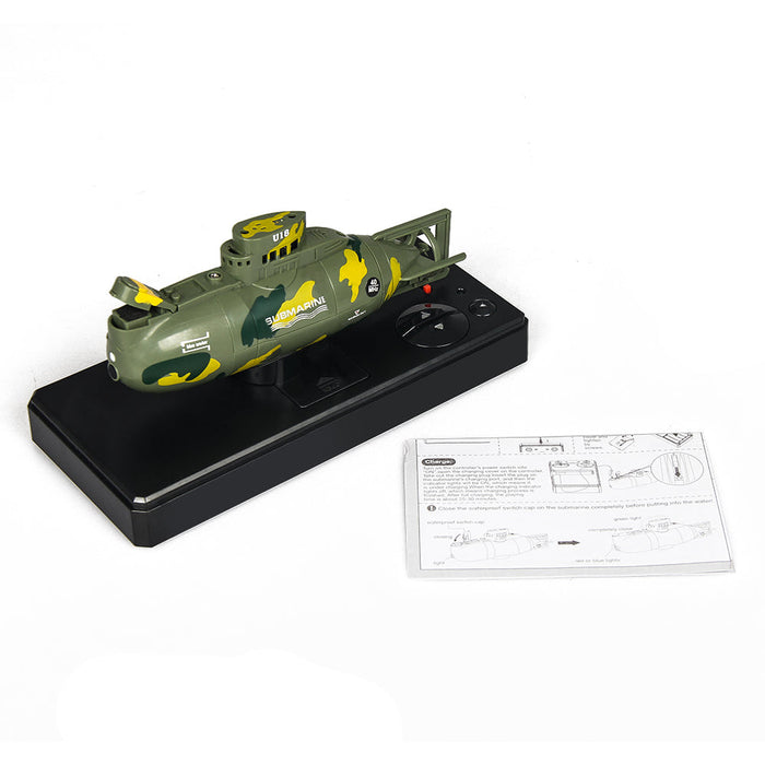 ShenQiWei 3311M - 27Mhz/40Mhz Electric Mini RC Submarine Boat RTR - Model Toy for Kids and Hobby Enthusiasts