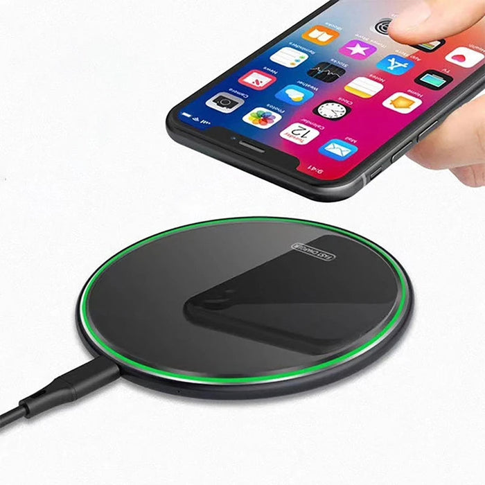 Bakeey 15W, 10W, 7.5W, 5W Model - Fast Wireless Charging Pad for Qi-Enabled Smartphones - Ideal for iPhone 14 Pro Max, iPhone 13, iPhone 12, Samsung, and Xiaomi Users