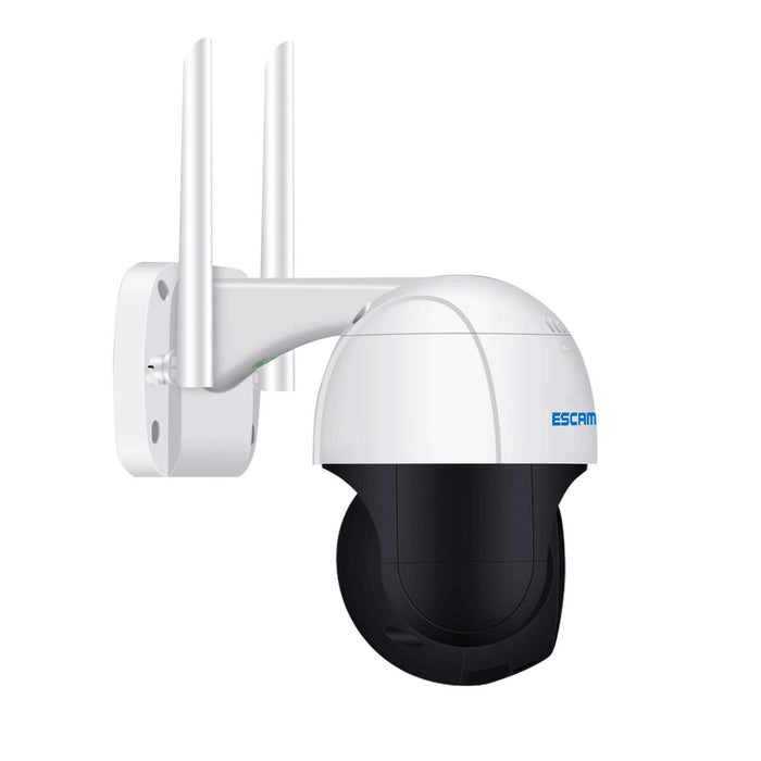 ESCAM QF518 - 5MP Waterproof WiFi IP Camera with Pan/Tilt, AI Humanoid Detection, Auto Tracking, Cloud Storage, Two Way Audio, Night Vision - Ideal for Home Security and Surveillance