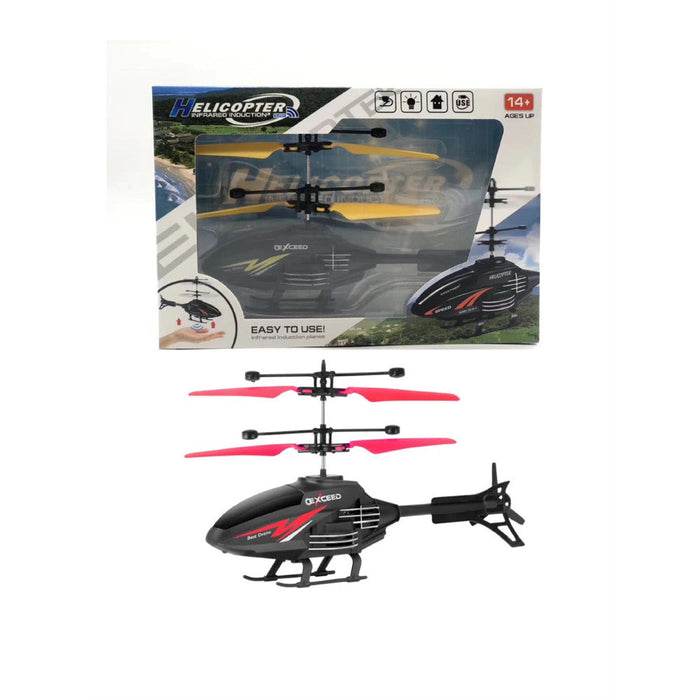 A13 Response Flying Helicopter - USB Rechargeable Induction Hover Toy with Remote Control - Ideal for Kids' Indoor and Outdoor Games
