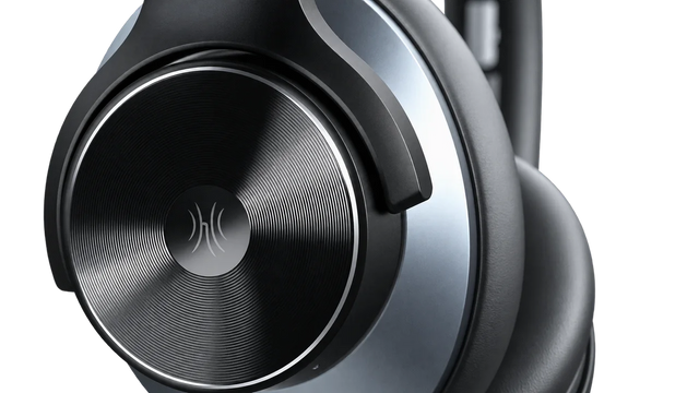 Metal earcup detail — Oneodio A Series headphones