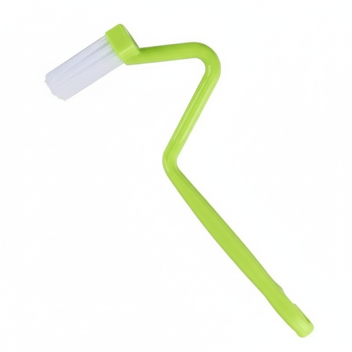 Curved S-Head Toilet Brush with Long Handle and Hanging Hook – 1/2/3 Pack