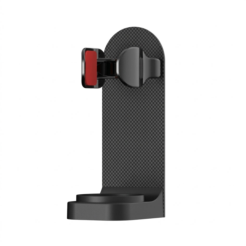 Adjustable Electric Toothbrush Holder – Silicone Non‑Slip Wall Mount (Fits 18–35mm)