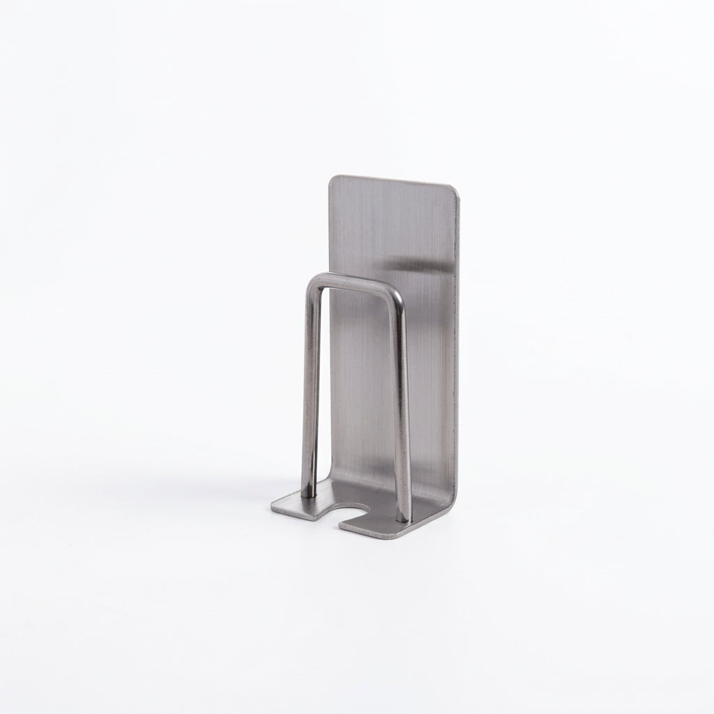 Stainless Steel Wall-Mount Toothbrush & Shaver Holder — 1 or 2 pcs