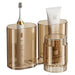 2 Sets Wall-Mounted Toothbrush Holders with Mouthwash Cups — Plastic Bathroom Storage